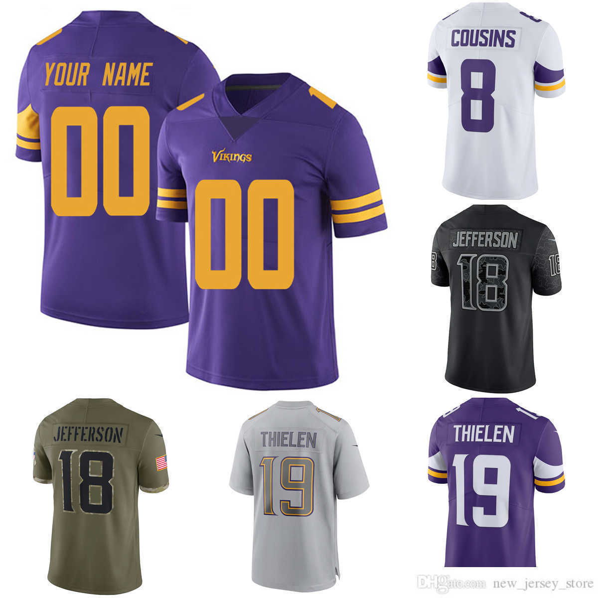 S-6XL Football Custom Minnesota''Vikings''55 Anthony Barr 18 Justin Jefferson 6 Lewis Cine Josh Metellus Camryn Bynum Greg Joseph Ryan Wright Andrew DePaola Jersey, Youth only s-xxl
S-6XL Football Custom Minnesota''Vikings''55 Anthony Barr 18 Justin Jefferson 6 Lewis Cine Josh Metellus Camryn Bynum Greg Joseph Ryan Wright Andrew DePaola Jersey, Youth only s-xxl