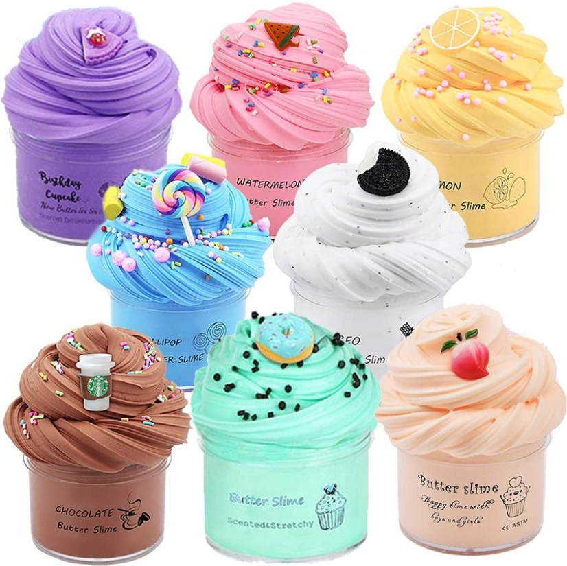 Clay Diy Slime Butter Slimes Fruit Kit Soft Stretchy And Non-sticky Cloud Slimes Making Set Scented For Kids Gift P1118
Clay Diy Slime Butter Slimes Fruit Kit Soft Stretchy And Non-sticky Cloud Slimes Making Set Scented For Kids Gift P1118