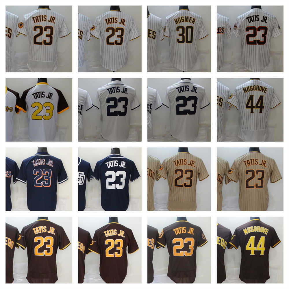 23 Fernando Tatis Jr. Baseball Jersey 30 Eric Hosmer 44 Joe Musgrove 2022 New Jerseys Men Women Youth Size S--XXXL, As picture
23 Fernando Tatis Jr. Baseball Jersey 30 Eric Hosmer 44 Joe Musgrove 2022 New Jerseys Men Women Youth Size S--XXXL, As picture