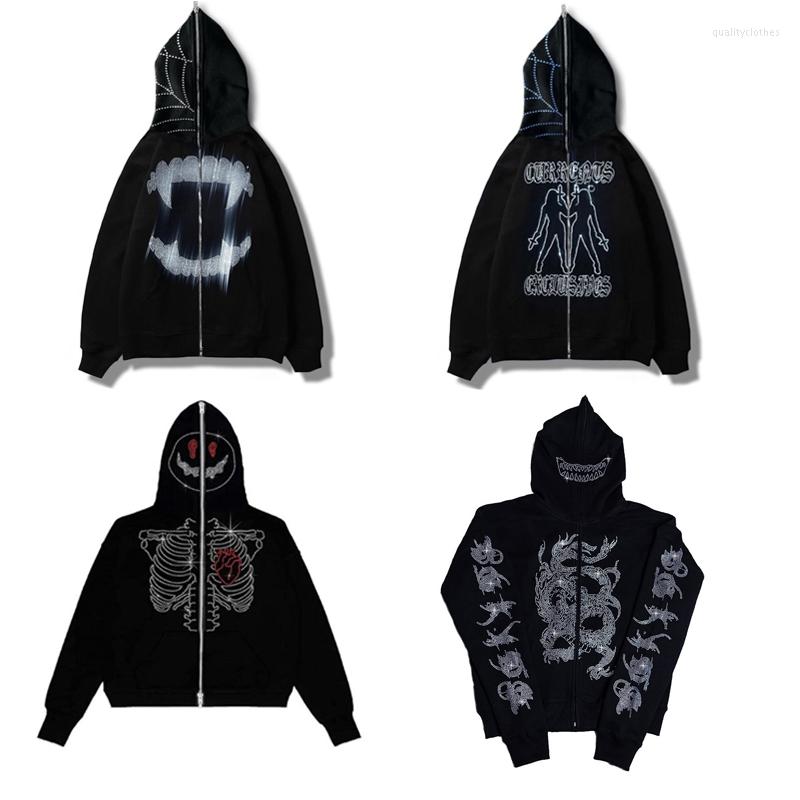 Men' Hoodies 2022 Hip Hop Street Style Full Zip Hoodie Skull Rhinestone Reflective Print Men Women Y2k Sports Jacket, Nz646-grey
Men' Hoodies 2022 Hip Hop Street Style Full Zip Hoodie Skull Rhinestone Reflective Print Men Women Y2k Sports Jacket, Nz646-grey