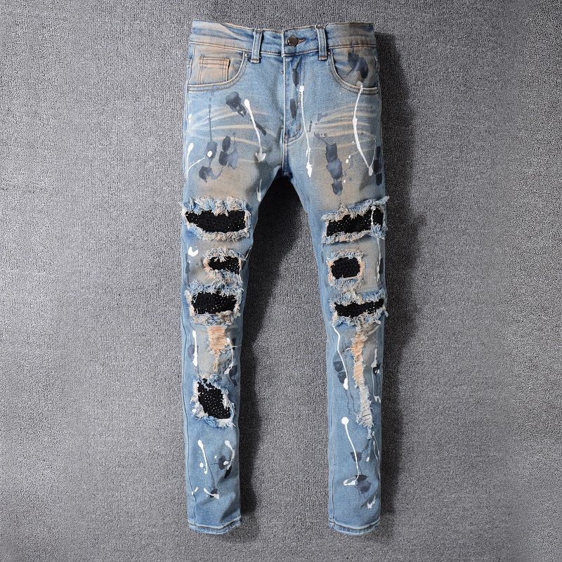 2022 New Arrivals amirs Mens Luxury Designer Denim Jeans Holes Trousers Jean COOLGUY Biker Pants Man Clothing #523 Amiri
2022 New Arrivals amirs Mens Luxury Designer Denim Jeans Holes Trousers Jean COOLGUY Biker Pants Man Clothing #523 Amiri