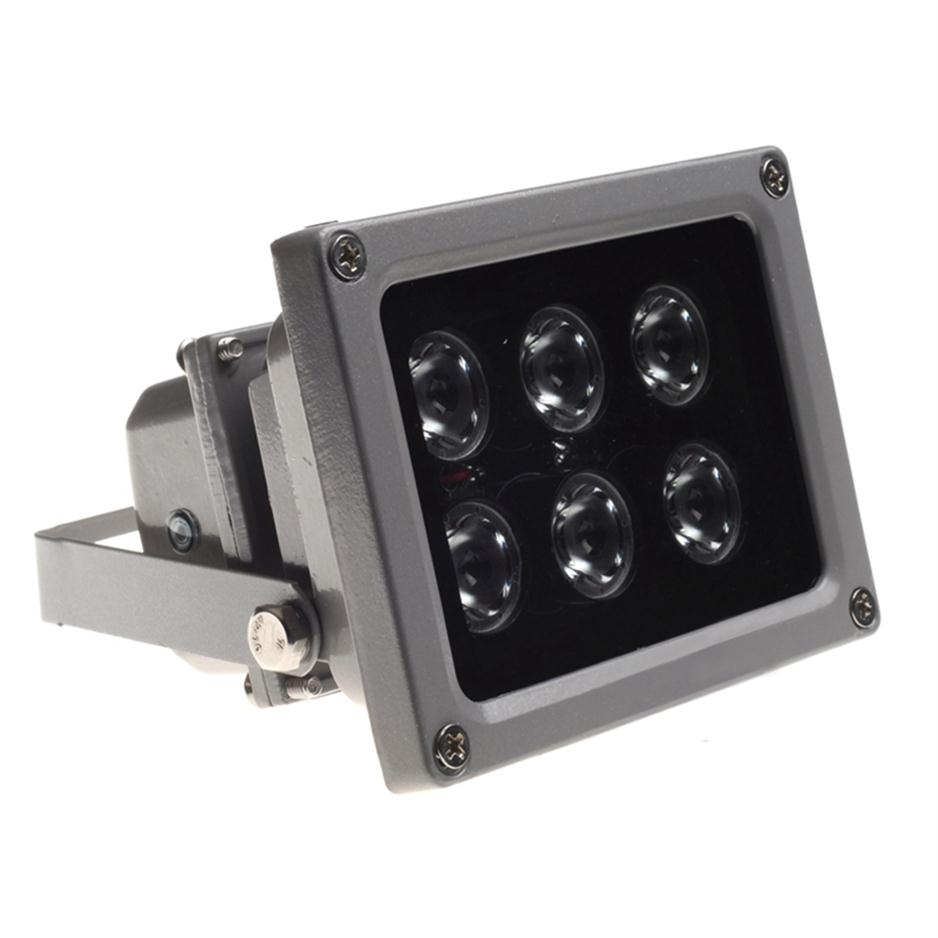 CCTV LEDS IR illuminator infrared lamp 6pcs 850NM Array Led IR Outdoor Waterproof Night Vision CCTV Fill Light for CCTV Camera2922
