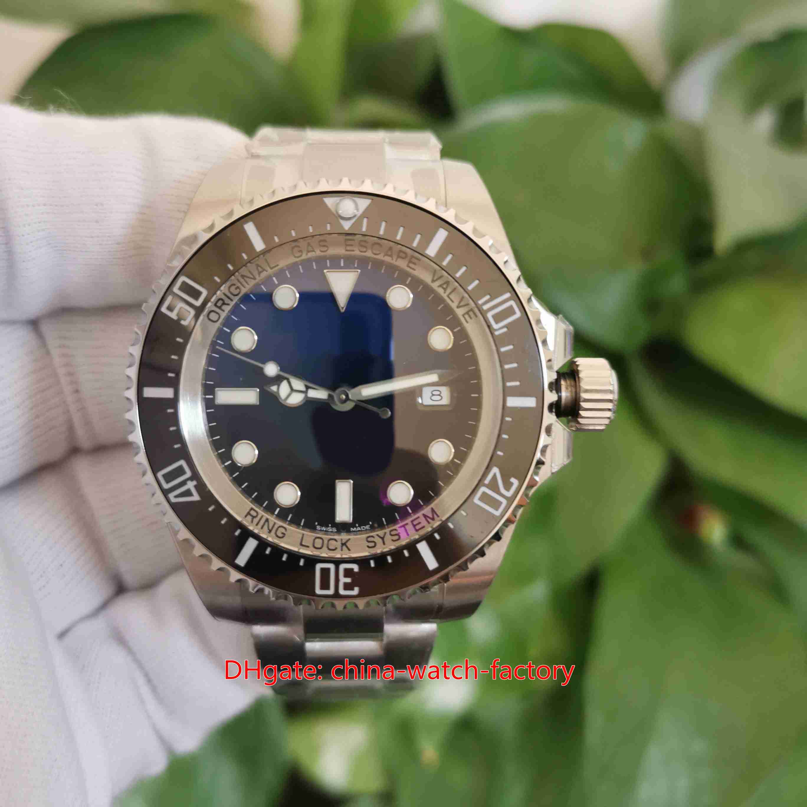 BP Factory Mens Watch V2 Version 44mm Sea-Dweller 116660 126660 D-Blue Ceramic Waterproof Watches A3135 Asia 3135 Movement Mechanical Automatic Men's Wristwatches
BP Factory Mens Watch V2 Version 44mm Sea-Dweller 116660 126660 D-Blue Ceramic Waterproof Watches A3135 Asia 3135 Movement Mechanical Automatic Men's Wristwatches
