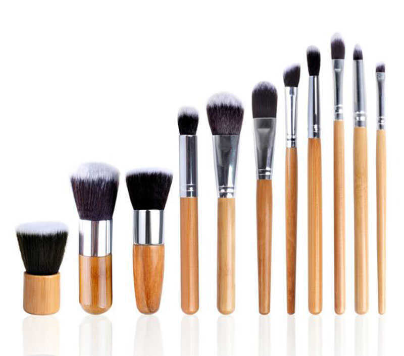 10PCS 11PCS Professional Makeup Brushes Set Powder Foundation Eyeshadow Lip Make Up Brush Cosmetics Beauty Tool Kit With Makeup Bag Brocha De Maquilla