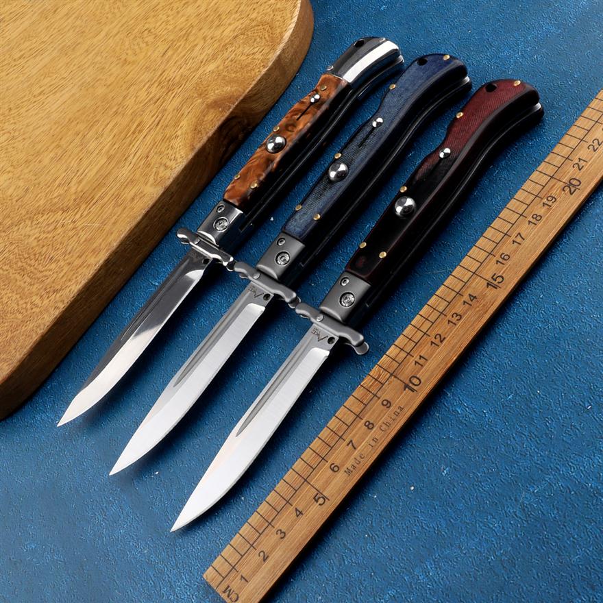 Portable New Meiyi 9-inch single-action automatic knife 8Cr13Mov blade outdoor hunting self-defense camping tool BM 3300 3310 3400 Godf2457
Portable New Meiyi 9-inch single-action automatic knife 8Cr13Mov blade outdoor hunting self-defense camping tool BM 3300 3310 3400 Godf2457