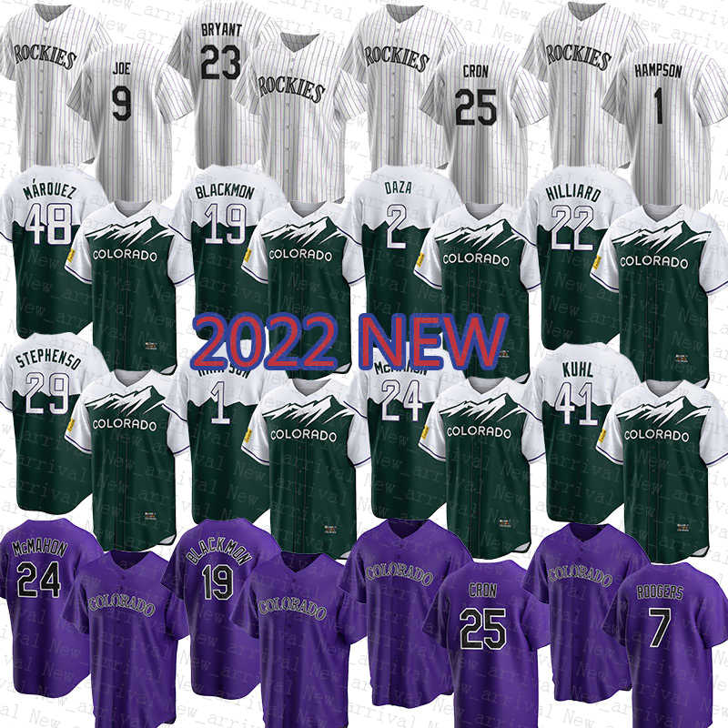 2022 2023 New Colorado Baseball Jersey Rockies 23 Kris Bryant 19 Charlie Blackmon 25 C.J. Cron 2 Yonathan Daza 1 Garrett Hampson Connor Joe Ryan McMahon 48 German Marquez, Mens(luoji
2022 2023 New Colorado Baseball Jersey Rockies 23 Kris Bryant 19 Charlie Blackmon 25 C.J. Cron 2 Yonathan Daza 1 Garrett Hampson Connor Joe Ryan McMahon 48 German Marquez, Mens(luoji