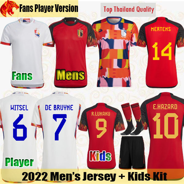 FANS player BELGIUM Soccer Jerseys 2022 World Cup DE BRUYNE HAZARD LUKAKU Football Shirt 22 23 WITSEL MERTENS CARRASCO BATSHUAYI Womens Mens Jersey Kids Kit, Kids 2223 home
FANS player BELGIUM Soccer Jerseys 2022 World Cup DE BRUYNE HAZARD LUKAKU Football Shirt 22 23 WITSEL MERTENS CARRASCO BATSHUAYI Womens Mens Jersey Kids Kit, Kids 2223 home