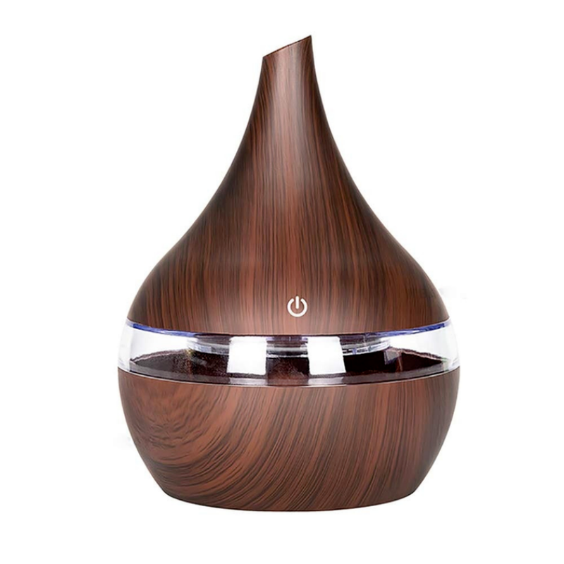 Top Humidifiers 300ml USB Electric Aroma Air Diffuser Wood Ultrasonic Humidifier Essential Oil Aromatherapy Cool Mist Maker for Home