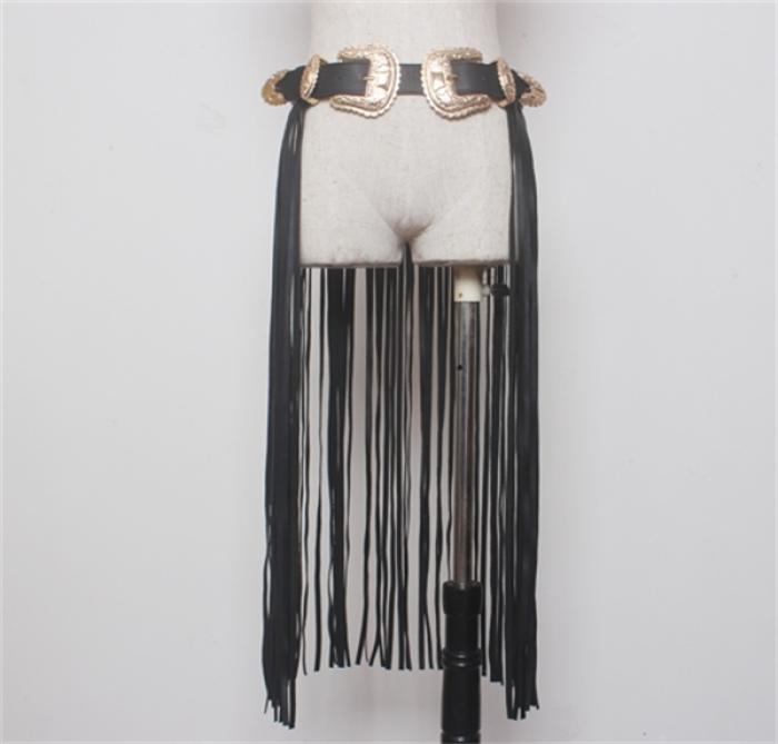 Fantastic Long Fringe Belt Black Designer Belts for Women Faux Leather Long Tassels Double Gold Pin Buckle belt Spot on trendy X08821279
Fantastic Long Fringe Belt Black Designer Belts for Women Faux Leather Long Tassels Double Gold Pin Buckle belt Spot on trendy X08821279