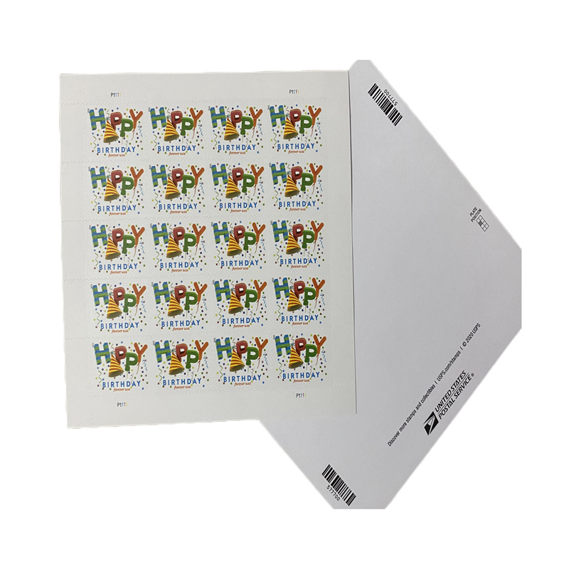 US Postage First Class Stamps happy birthdays sheet of 20 For Envelopes Letters Postcard Mail Supplies Wedding Celebration Invitations Anniversary Birthdays
US Postage First Class Stamps happy birthdays sheet of 20 For Envelopes Letters Postcard Mail Supplies Wedding Celebration Invitations Anniversary Birthdays