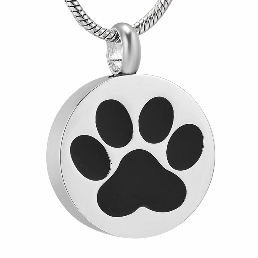 LKJ9738 Dog Cat Paw Print Memorial Urn Jewelry Round Stainless Steel Pet Cremation Keepsake Pendant Necklace For Ashes197Q
LKJ9738 Dog Cat Paw Print Memorial Urn Jewelry Round Stainless Steel Pet Cremation Keepsake Pendant Necklace For Ashes197Q