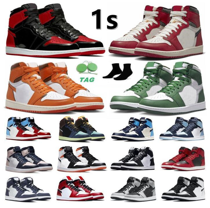 2023 New Jumpman 1 Basketball Shoes Men 1s University Blue Hyper Royal Patent Panda OG dark Mocha bred shadow UNC Smoke Grey Women Sports Sneakers trainers, 31
2023 New Jumpman 1 Basketball Shoes Men 1s University Blue Hyper Royal Patent Panda OG dark Mocha bred shadow UNC Smoke Grey Women Sports Sneakers trainers, 31
