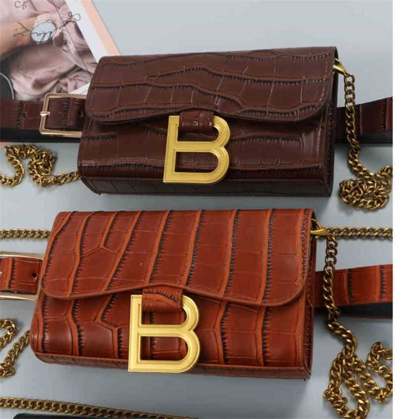 Large capacity golden letter stone pattern can hold mobile phone waist bag version belt chain sling Shoulder Messenger Bag female Handbags Design deals, Black
Large capacity golden letter stone pattern can hold mobile phone waist bag version belt chain sling Shoulder Messenger Bag female Handbags Design deals, Black