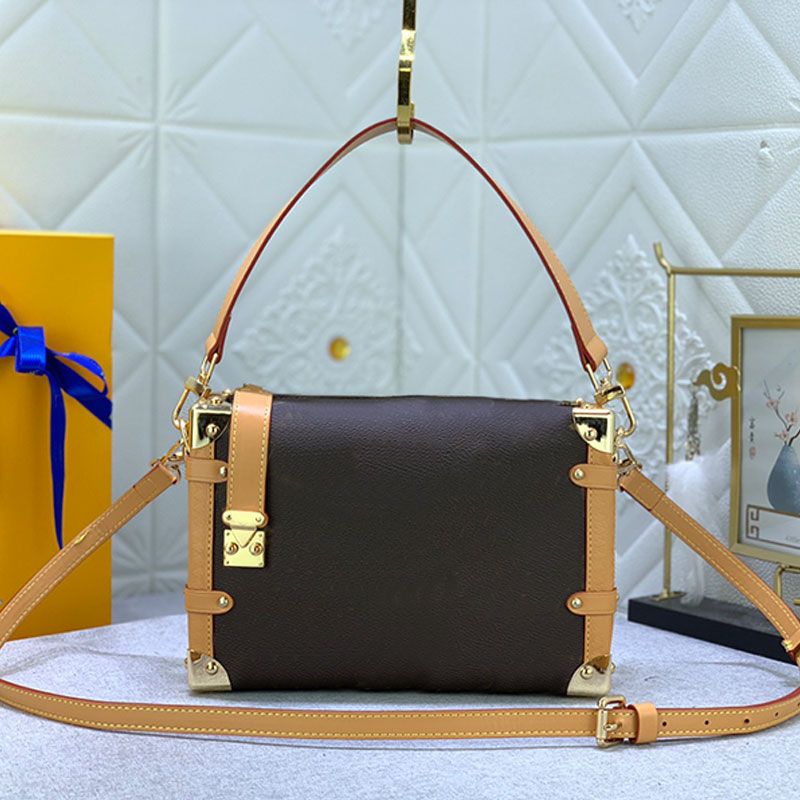 Side Trunk Handbag Crossbody Bags for Women Girls Fashion Embossed Leather/Denim Purse Removable Handle And Strap S-Lock Latch Zipper Ladies Box Shoulder Bag, Black embossed
Side Trunk Handbag Crossbody Bags for Women Girls Fashion Embossed Leather/Denim Purse Removable Handle And Strap S-Lock Latch Zipper Ladies Box Shoulder Bag, Black embossed