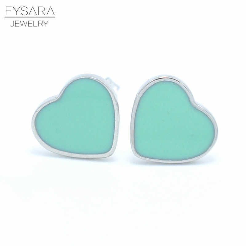 FYSARA Luxury Brand Love Heart Earrings For Women Enamel Pink/Green Stud Earrings Wedding Jewelry Stainless Steel Cute Earrings
FYSARA Luxury Brand Love Heart Earrings For Women Enamel Pink/Green Stud Earrings Wedding Jewelry Stainless Steel Cute Earrings