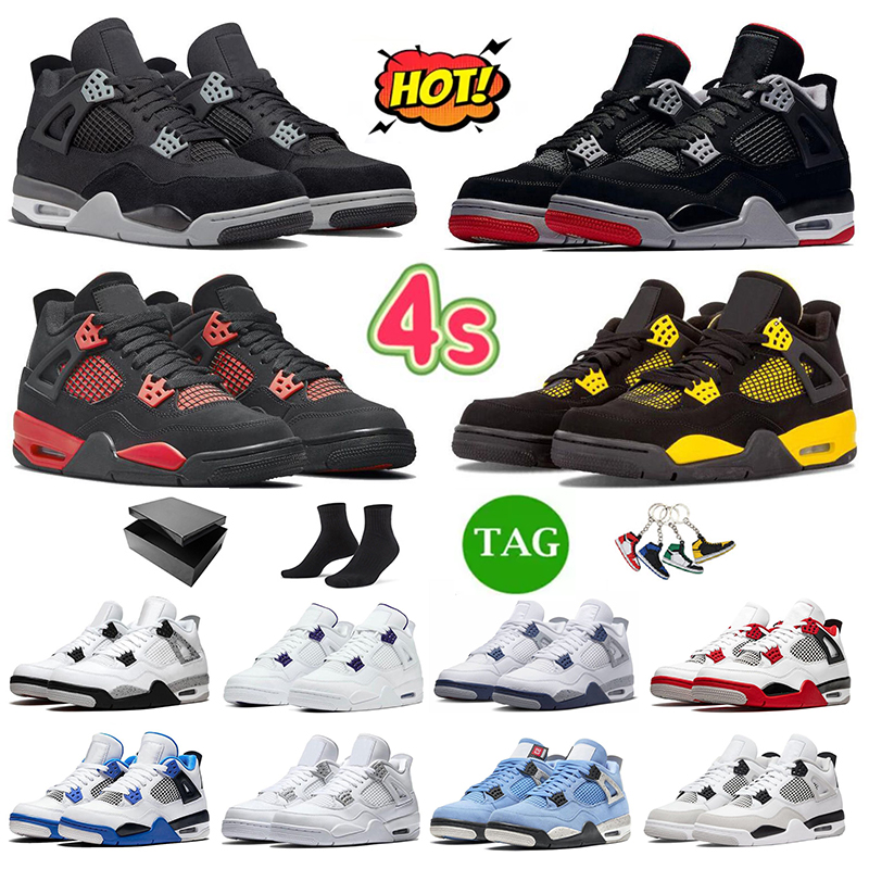 With Box 4 Basketball Shoes for Mens Womens Jumpman 4s New Black Cat Cool Grey White Cement Sail Red Thunder Midnight Navy ure Money Sports, 36-47 hot punch
With Box 4 Basketball Shoes for Mens Womens Jumpman 4s New Black Cat Cool Grey White Cement Sail Red Thunder Midnight Navy ure Money Sports, 36-47 hot punch