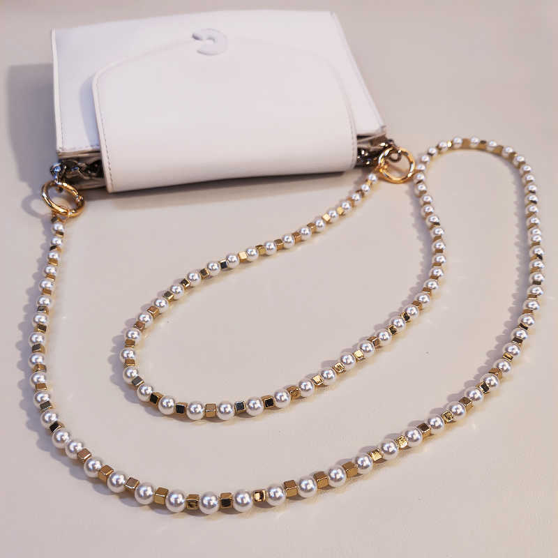 Cell Phone Straps Charms Crossbody Mobile Lanyard Can Be Shoulder Strap Hanging Chain Hand-beaded Small Pearl Pendant Anti-lost Y2211
