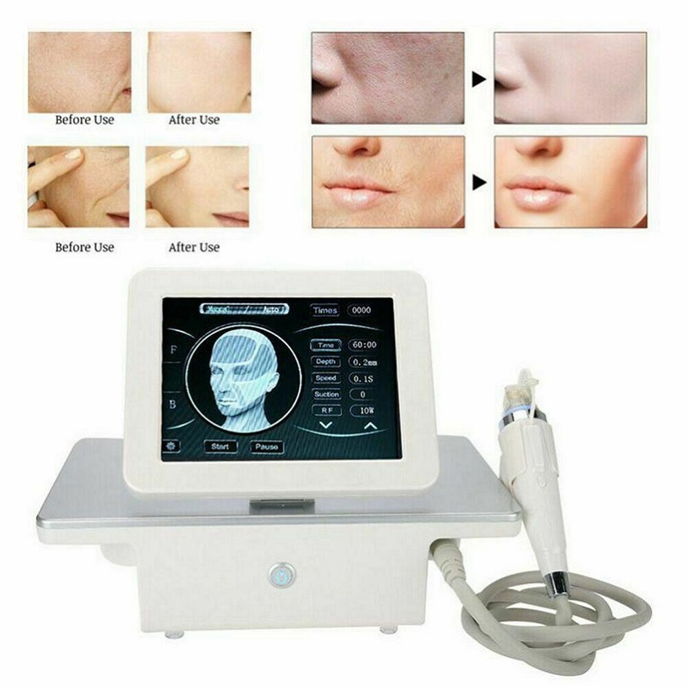 Professional Fractional RF Microneedling Machine for Salons, Skin Rejuvenation & Tightening, Reduces Wrinkles, Acne Scars & Stretch Marks