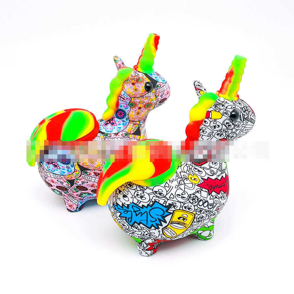 Smoking Pipe Unicorn Animal Silicone Spoon Pipe Two Styles Tobacco Wholesale Hand Ppies
Smoking Pipe Unicorn Animal Silicone Spoon Pipe Two Styles Tobacco Wholesale Hand Ppies