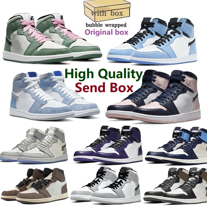 Jumpman 1 1s High Basketball Shoes Womens Mid Barely Rose Dutch Green Crimson Tint Toe Purple Pulse White off Maison Chateau Mens Trainers with box, 21
Jumpman 1 1s High Basketball Shoes Womens Mid Barely Rose Dutch Green Crimson Tint Toe Purple Pulse White off Maison Chateau Mens Trainers with box, 21