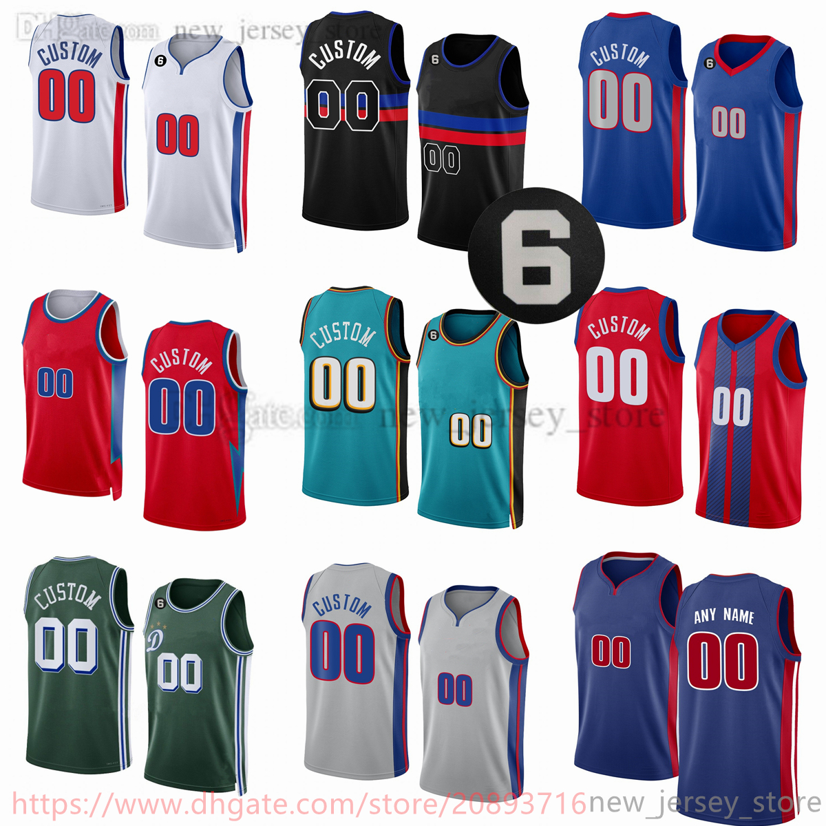 Custom 2022-23 New Season Printed Basketball Jerseys Association City 6 patch Blue Red White Black Gold Jersey. Message Any number and name on the order, Printed (with team logo)
Custom 2022-23 New Season Printed Basketball Jerseys Association City 6 patch Blue Red White Black Gold Jersey. Message Any number and name on the order, Printed (with team logo)