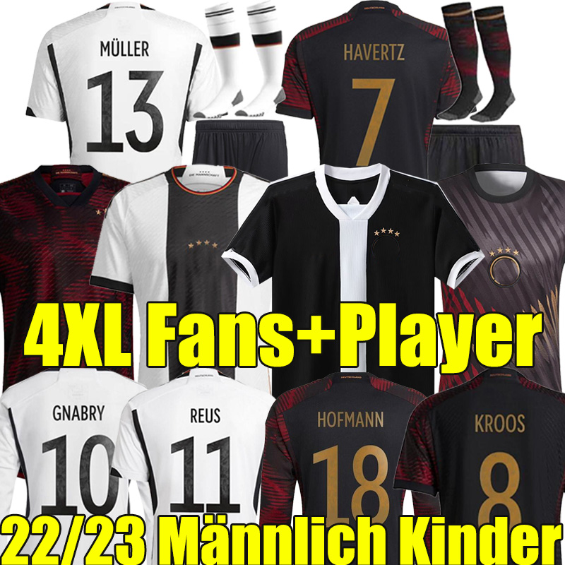 4XL 2022 GermanyS Classic Soccer Jerseys HUMMELS KROOS WERNER MULLER World Cup Football shirt GOTZE SANEA KHEDIRA REUS HAVERTZ Men Kids Kits sock sets Long sleeve, Deguo 22-23 pre-match shirt
4XL 2022 GermanyS Classic Soccer Jerseys HUMMELS KROOS WERNER MULLER World Cup Football shirt GOTZE SANEA KHEDIRA REUS HAVERTZ Men Kids Kits sock sets Long sleeve, Deguo 22-23 pre-match shirt