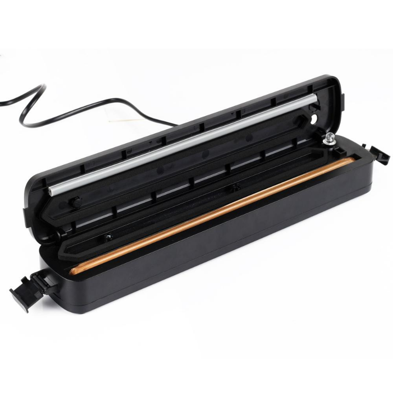 Vacuum Food Sealing Machine Household Electric Sealern Black Sealing 100V 240V Packing With 15 pcs Bags