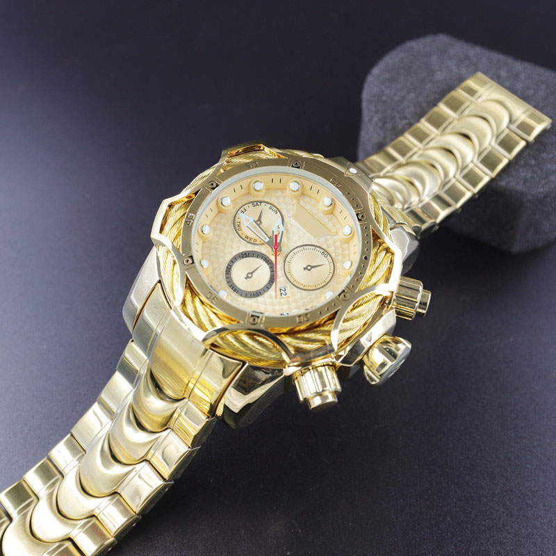 Men's sports quartz watch Reserve Bolt Zeus INVICTO steel band folding large dial 57MM world time
Men's sports quartz watch Reserve Bolt Zeus INVICTO steel band folding large dial 57MM world time