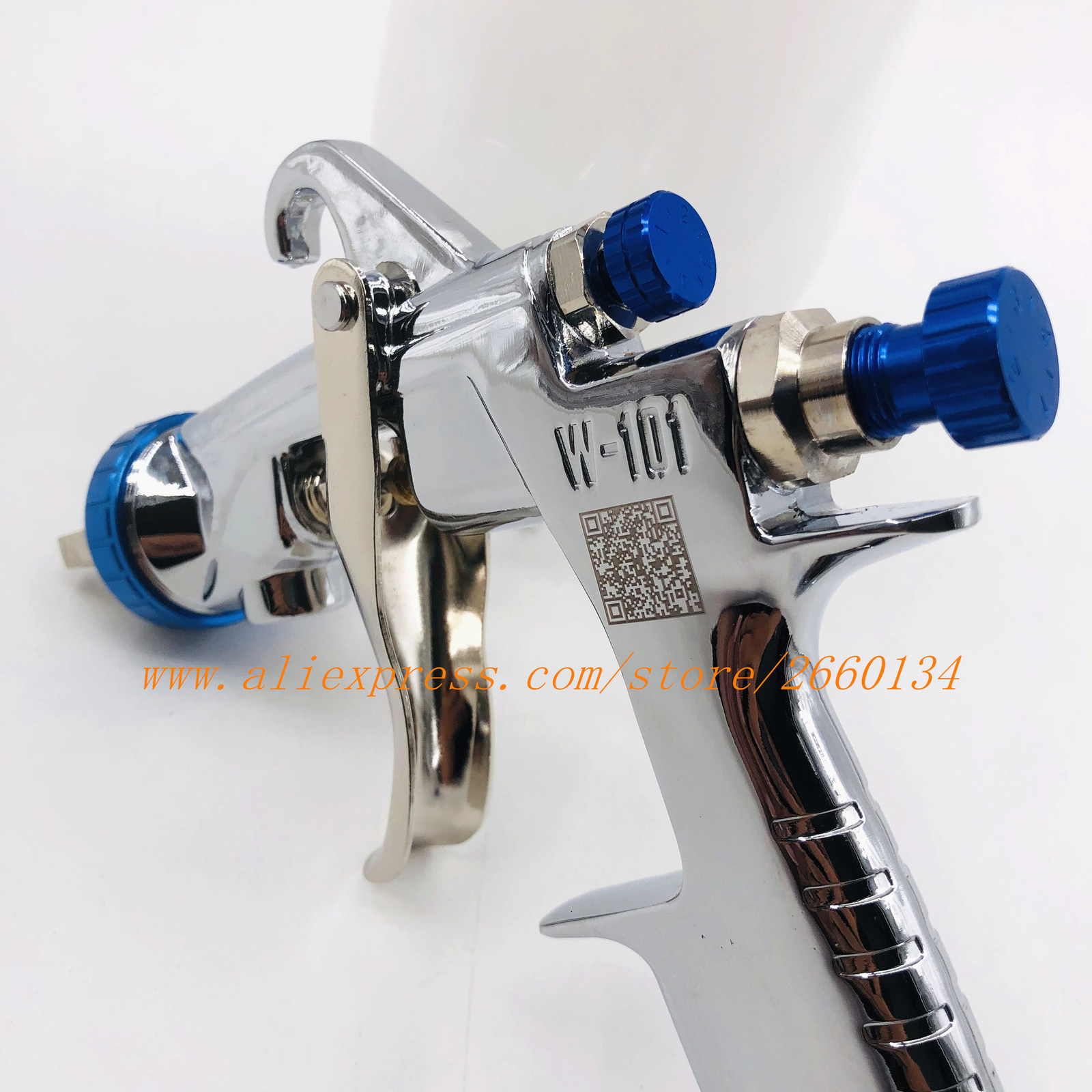 Spray Guns Paint W101 Air Hand Manual 1.3/1.5/1.8mm Japan Quality W-101 er 400CC Plastic Tank Airbrush 221118