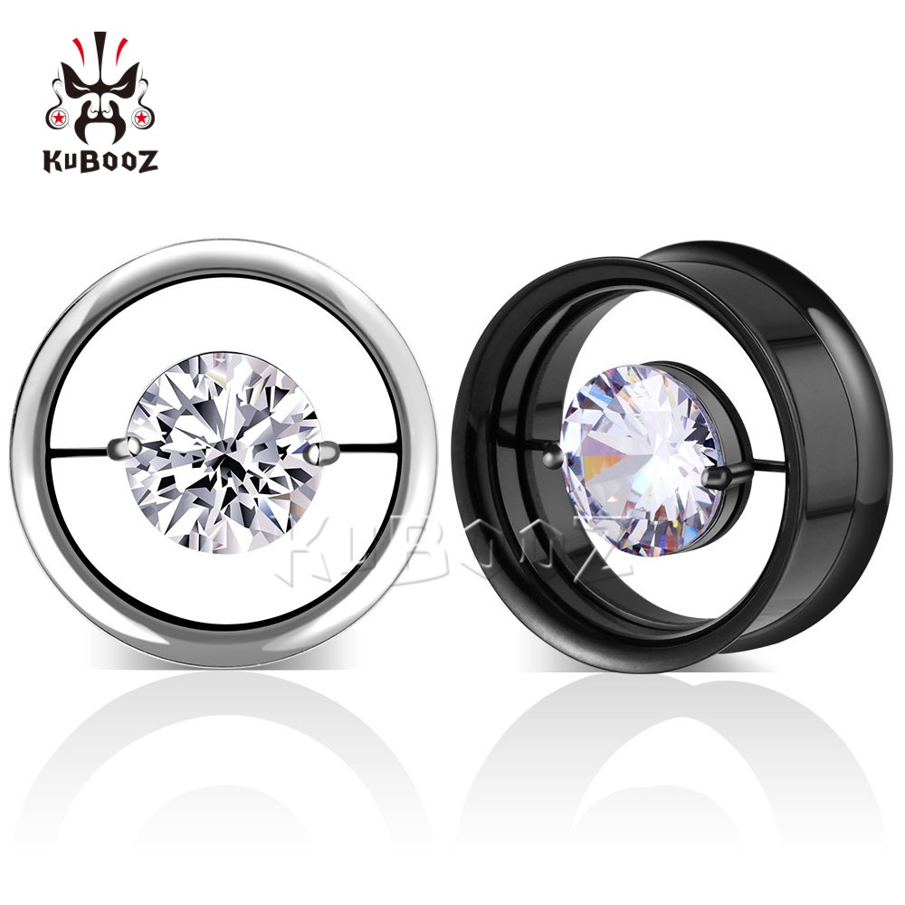 KUBOOZ Stainless Steel Diamond Ear Tunnels Plugs Expanders Jewelry Piercing Earring Gauges Body Stretchers Wholesale 8mm to 25mm 36PCS
KUBOOZ Stainless Steel Diamond Ear Tunnels Plugs Expanders Jewelry Piercing Earring Gauges Body Stretchers Wholesale 8mm to 25mm 36PCS