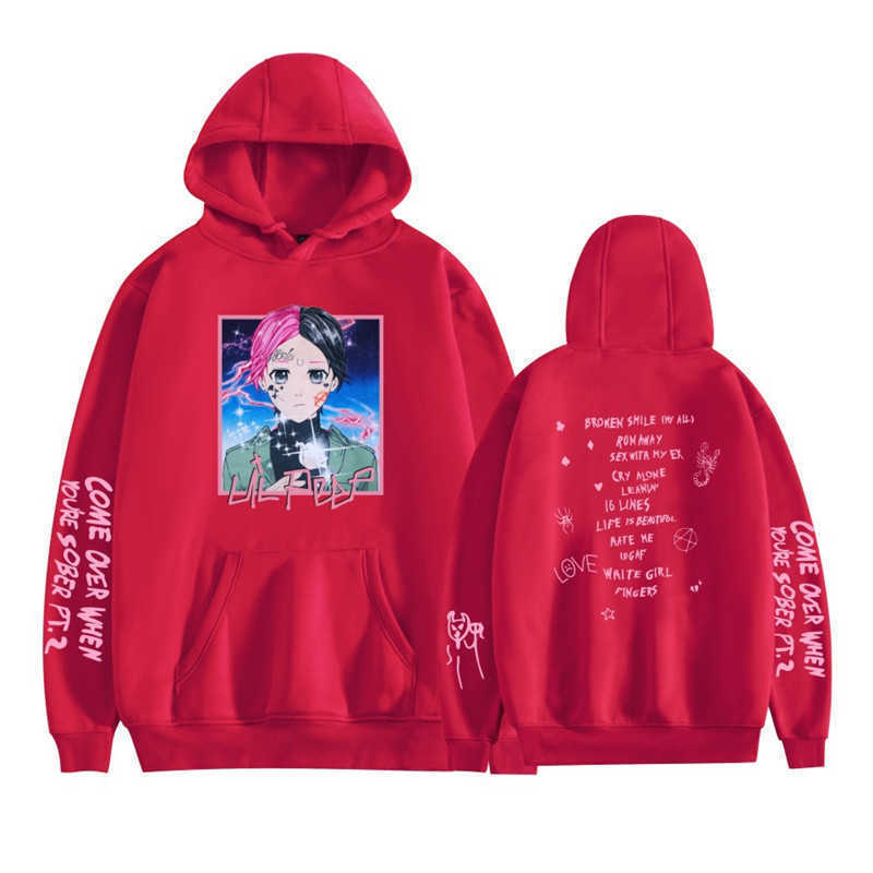 Men's Hoodies Sweatshirts Lil Peep Hoodies Love lil.peep men Sweatshirts Hooded Pullover sweatershirts ma/Women sudaderas hood hoddie 1119H22