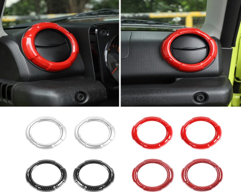 ABS Car Air Conditioning Tuyere Trim Decoration Cover For Suzuki Jimny 2019 UP Car Interior Accessories1663170
ABS Car Air Conditioning Tuyere Trim Decoration Cover For Suzuki Jimny 2019 UP Car Interior Accessories1663170
