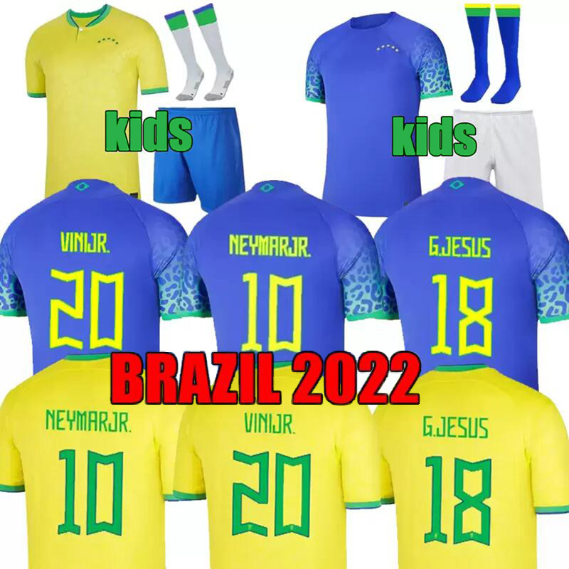 2022 Brazil Soccer Jersey Camiseta de futbol PAQUETA BRAZILS NERES COUTINHO football kit MARCELO PELE CASEMIRO brasil mens kids sets SETS, Adult
2022 Brazil Soccer Jersey Camiseta de futbol PAQUETA BRAZILS NERES COUTINHO football kit MARCELO PELE CASEMIRO brasil mens kids sets SETS, Adult