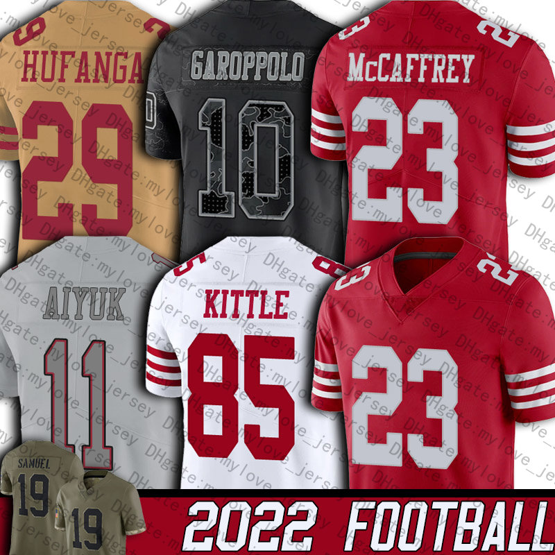 13 Brock Purdy Jersey Football San Francisco 49ers 23 Christian McCaffrey George Kittle Deebo Samuel Brandon Aiyuk Jerseys Dre Greenlaw Charvarius Ward Nick Bosa, Man custom jersey (49)
13 Brock Purdy Jersey Football San Francisco 49ers 23 Christian McCaffrey George Kittle Deebo Samuel Brandon Aiyuk Jerseys Dre Greenlaw Charvarius Ward Nick Bosa, Man custom jersey (49)