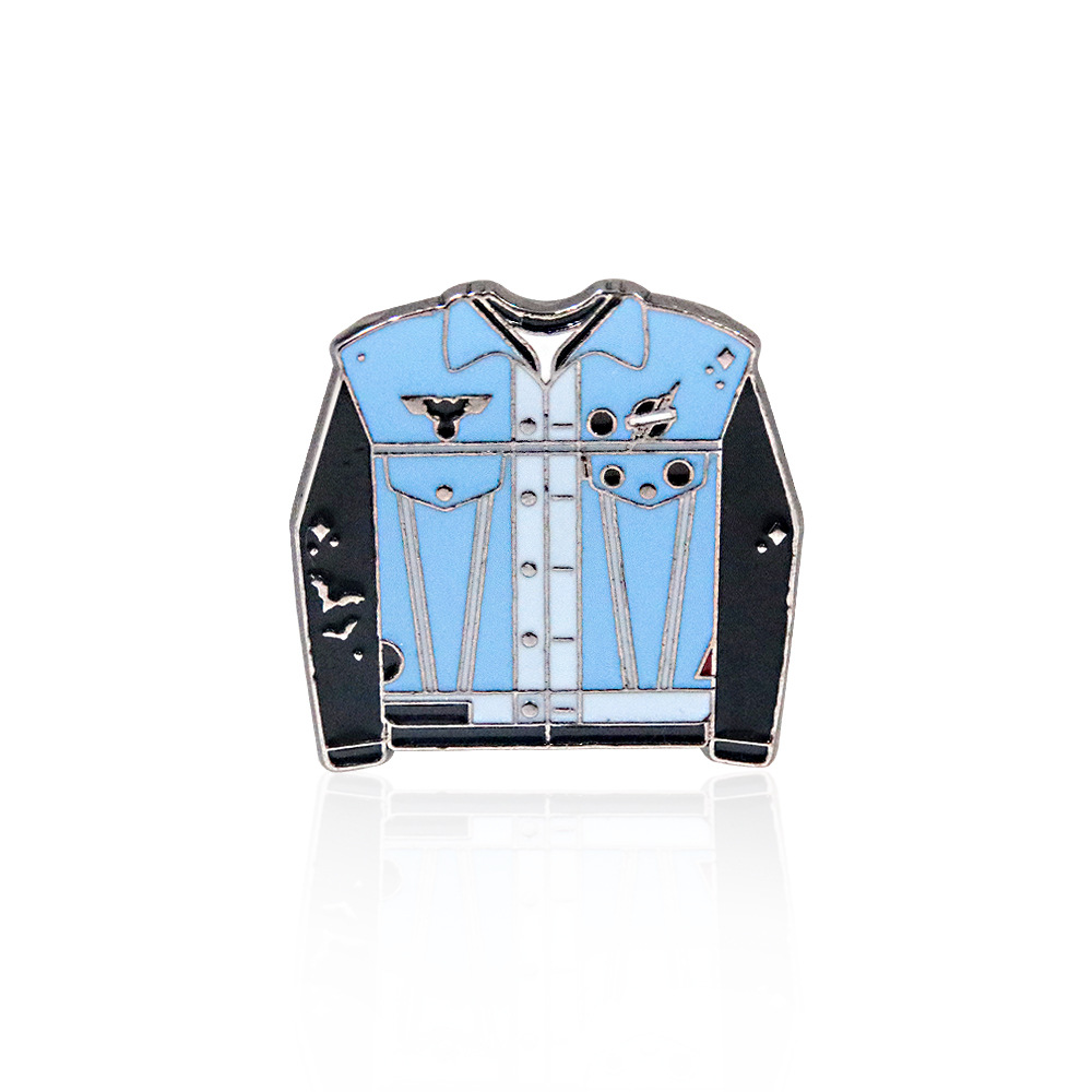 Strange Tales of European and American Movies and Movies Blue Jacket Badge Jacket Brooch Festival Gift, As picture
Strange Tales of European and American Movies and Movies Blue Jacket Badge Jacket Brooch Festival Gift, As picture