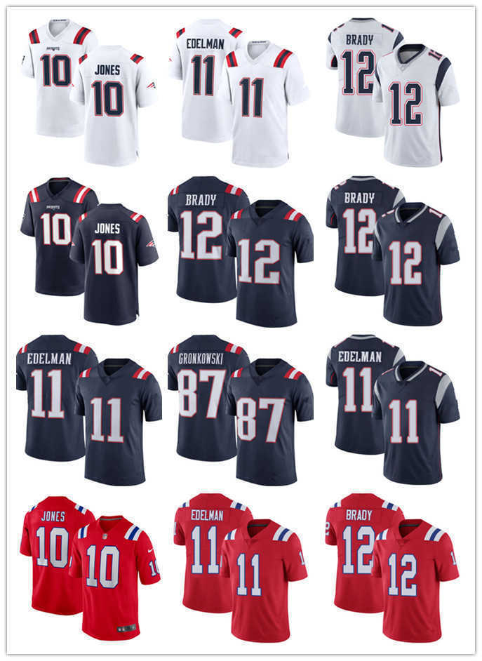 Football Jerseys New England''Patriots''Men Womens Youth 12 Tom Brady 87 Rob Gronkowski 11 Julian Edelman 10 Mac Jones navy Jersey, Color
Football Jerseys New England''Patriots''Men Womens Youth 12 Tom Brady 87 Rob Gronkowski 11 Julian Edelman 10 Mac Jones navy Jersey, Color