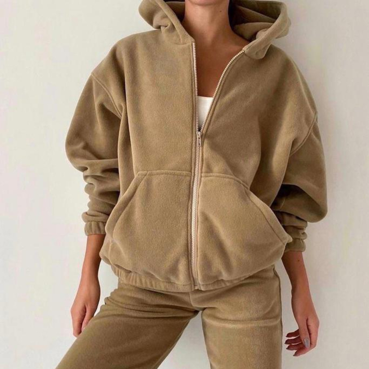 Women s Two Piece Pants Casual Women Fleece Hoodie Sets Hooded Zipper Outerwear and Harem Pant Suit Autumn Winter Fashion Streetwear Tracksuit 221119, Blue
Women s Two Piece Pants Casual Women Fleece Hoodie Sets Hooded Zipper Outerwear and Harem Pant Suit Autumn Winter Fashion Streetwear Tracksuit 221119, Blue