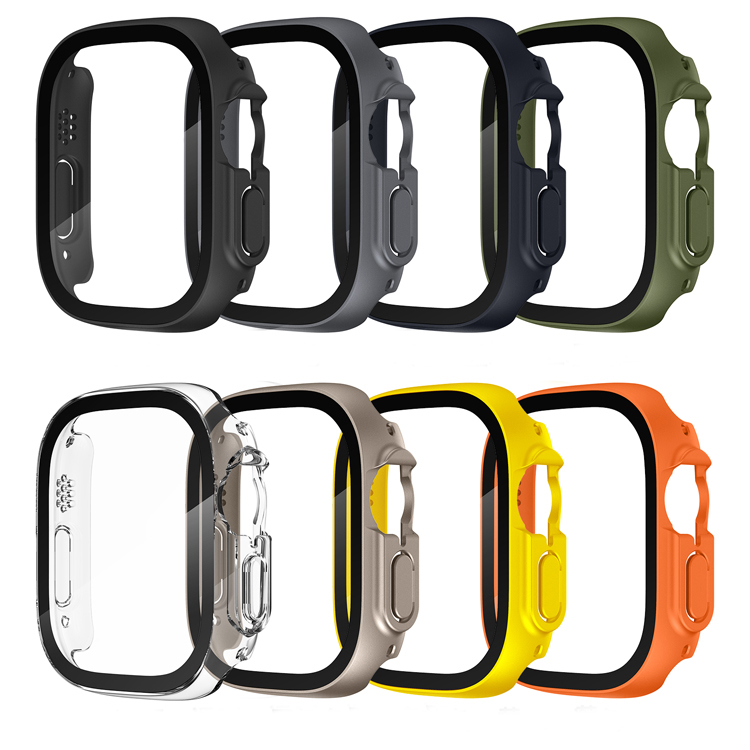 2 pack Colorful Cover Cases For Apple Watch Series 8 Case Built in Tempered Glass Screen Protector 45mm, Orange
2 pack Colorful Cover Cases For Apple Watch Series 8 Case Built in Tempered Glass Screen Protector 45mm, Orange