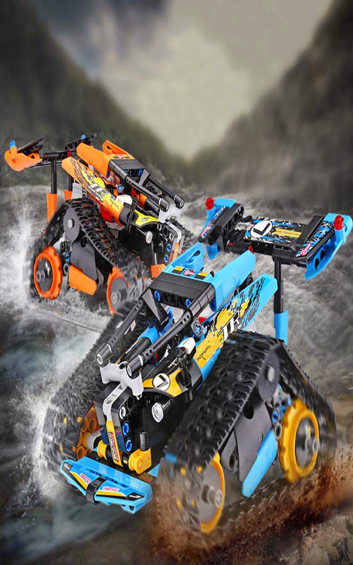 Tracked Racer Programming Crawler Stunt Car Building Blocks Technic RC 13033 13037 Bricks 42095 Model Children Education Christmas2624557
Tracked Racer Programming Crawler Stunt Car Building Blocks Technic RC 13033 13037 Bricks 42095 Model Children Education Christmas2624557