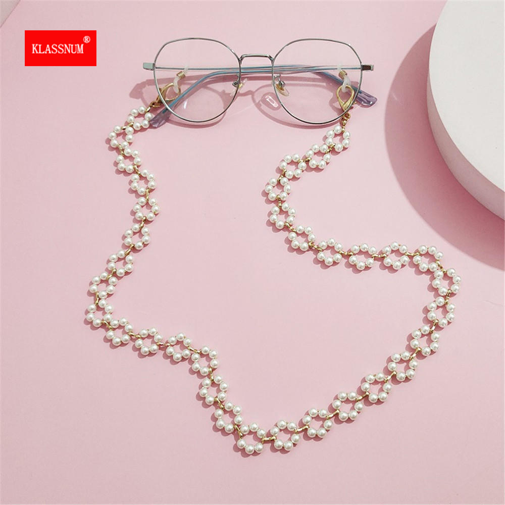 Eyeglasses chains Fashion Pearl Flower Sunglasses Chain Women Romantic Face Mask s Spectacle Cord Neck Strap String Wear Gifts 221119
Eyeglasses chains Fashion Pearl Flower Sunglasses Chain Women Romantic Face Mask s Spectacle Cord Neck Strap String Wear Gifts 221119