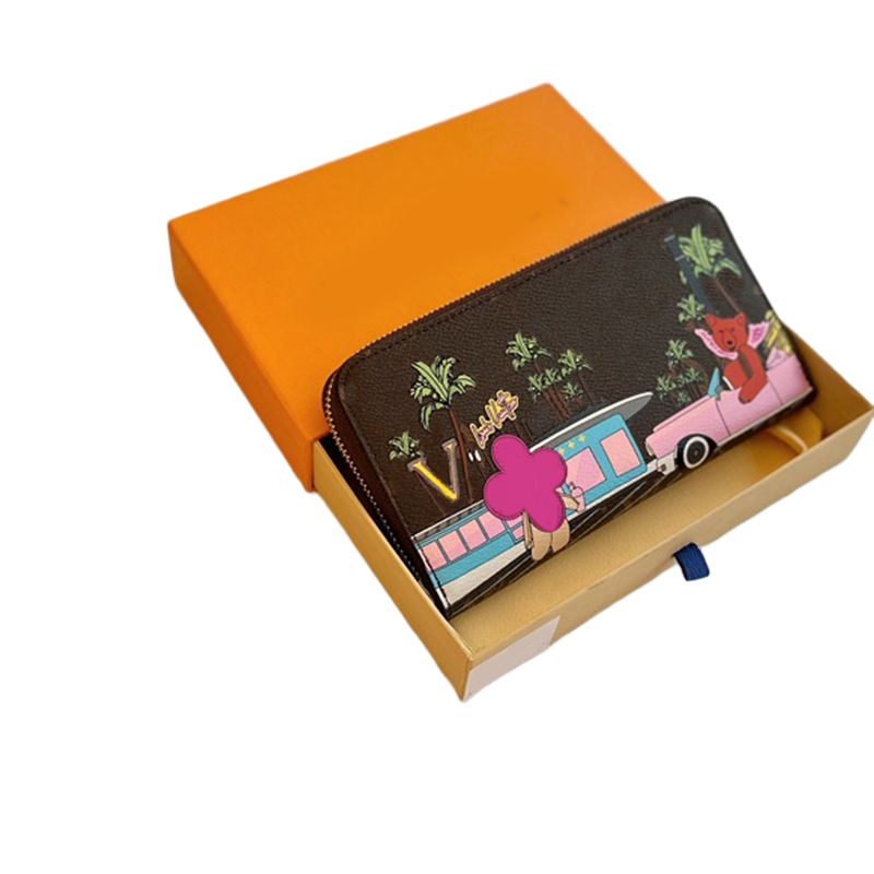 Fashion Women Wallet Genuine Leather Wallet Single Zipper Wallets Lady Ladies Long Classical Flower Purse With Box Card Christmas Gifts 194Z, Old flower-with box
Fashion Women Wallet Genuine Leather Wallet Single Zipper Wallets Lady Ladies Long Classical Flower Purse With Box Card Christmas Gifts 194Z, Old flower-with box