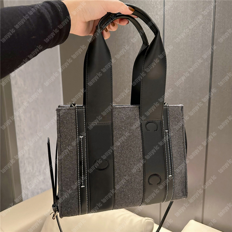 2 Sizes Womens Designer Totes Bag Woody Luxury Felt Tote Bag For Ladies Brand Classic Letters Leather Handbag Fashion Shopping Bags, Brown s(26cm)
2 Sizes Womens Designer Totes Bag Woody Luxury Felt Tote Bag For Ladies Brand Classic Letters Leather Handbag Fashion Shopping Bags, Brown s(26cm)