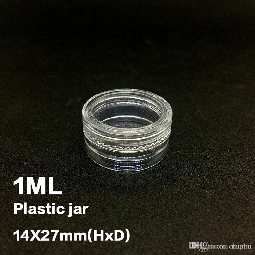 1ML 1G Plastic Empty Face Cream Jar Cosmetic Sample Clear Pot Acrylic Make-up Eyeshadow Lip Balm Nail Art Piece Container Bottle Travel270A
1ML 1G Plastic Empty Face Cream Jar Cosmetic Sample Clear Pot Acrylic Make-up Eyeshadow Lip Balm Nail Art Piece Container Bottle Travel270A