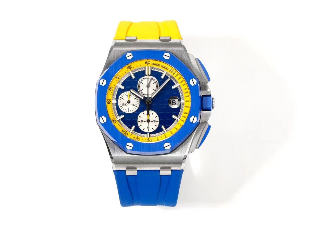 JJF 26405 26400 Wrist watch diameter 44 mm with 3126 movement twelve small second six and nine position 12 hours and 30 minutes timing sapphire crystalmirror face, As shown
JJF 26405 26400 Wrist watch diameter 44 mm with 3126 movement twelve small second six and nine position 12 hours and 30 minutes timing sapphire crystalmirror face, As shown