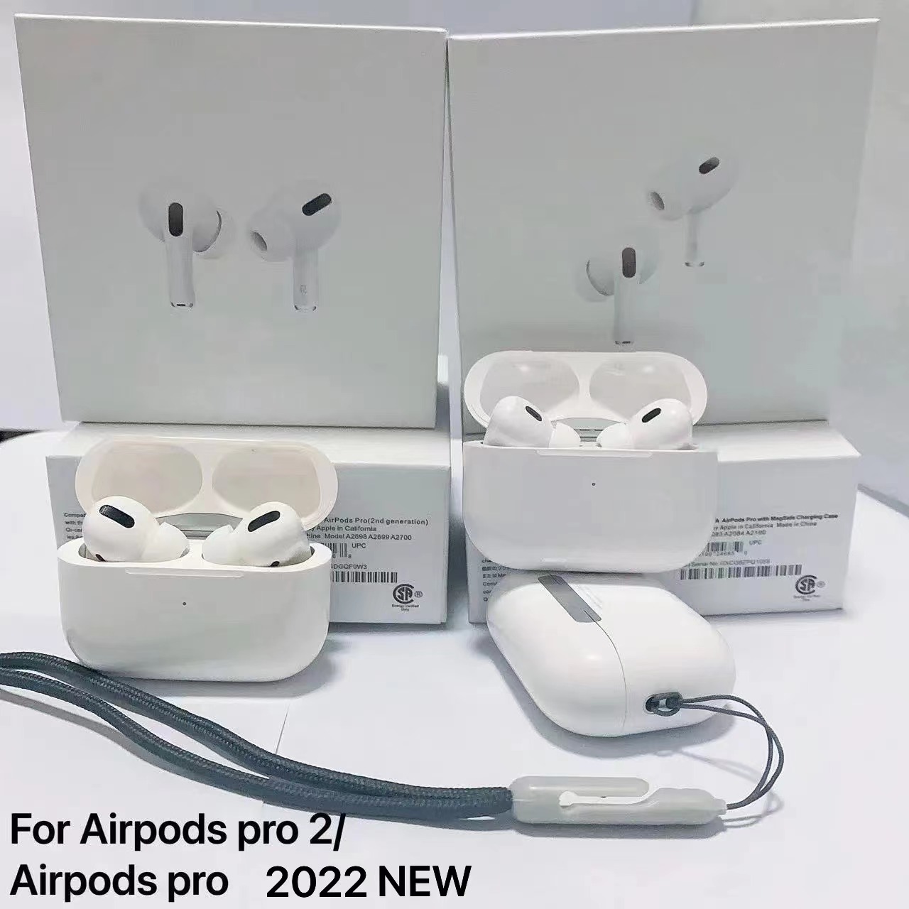 for AirPods Pro 2 air pods 3 Earphones airpod pro 2nd generation Headphone Accessories Silicone Cute Protective Cover Apple Wireless Charging Box Shockproof Case, White
for AirPods Pro 2 air pods 3 Earphones airpod pro 2nd generation Headphone Accessories Silicone Cute Protective Cover Apple Wireless Charging Box Shockproof Case, White