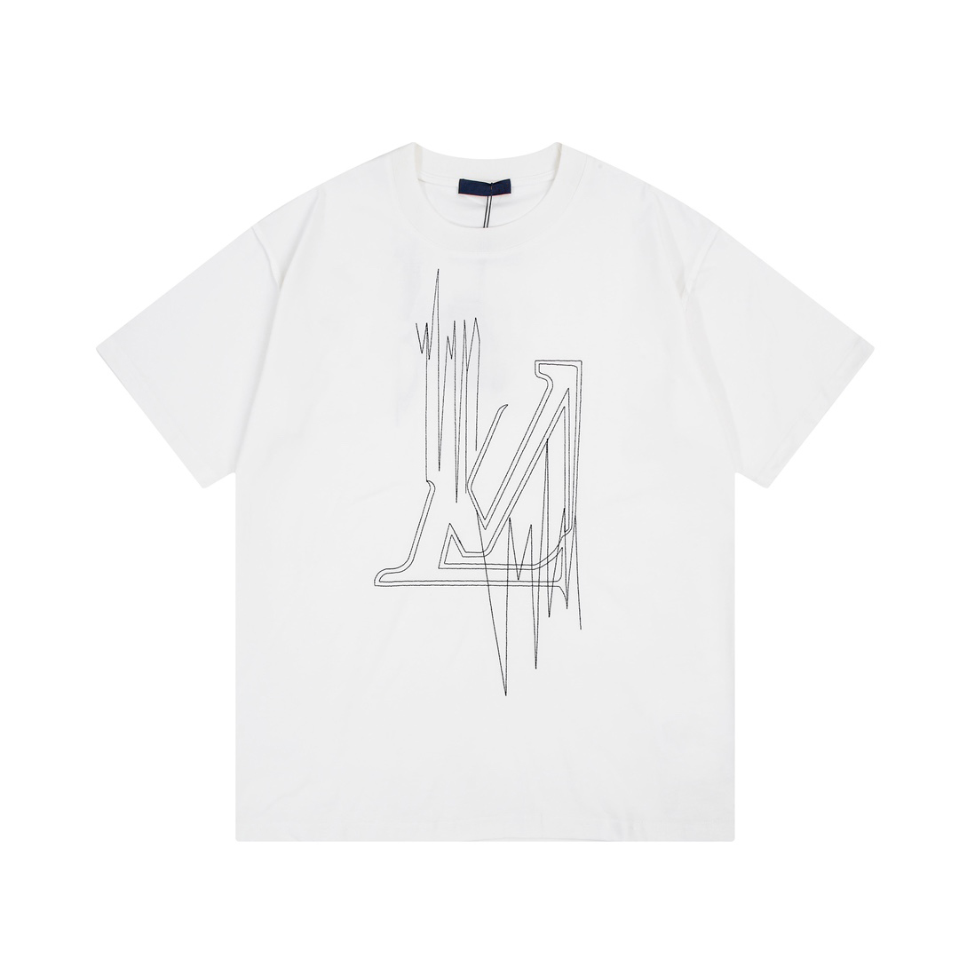 Fashion Designer Men' Cotton Thread T Latest Couple T-shirt Letter Embroidery Print Short Sleeve Round Neck Cotton Polo Size XS-L, Black
Fashion Designer Men' Cotton Thread T Latest Couple T-shirt Letter Embroidery Print Short Sleeve Round Neck Cotton Polo Size XS-L, Black