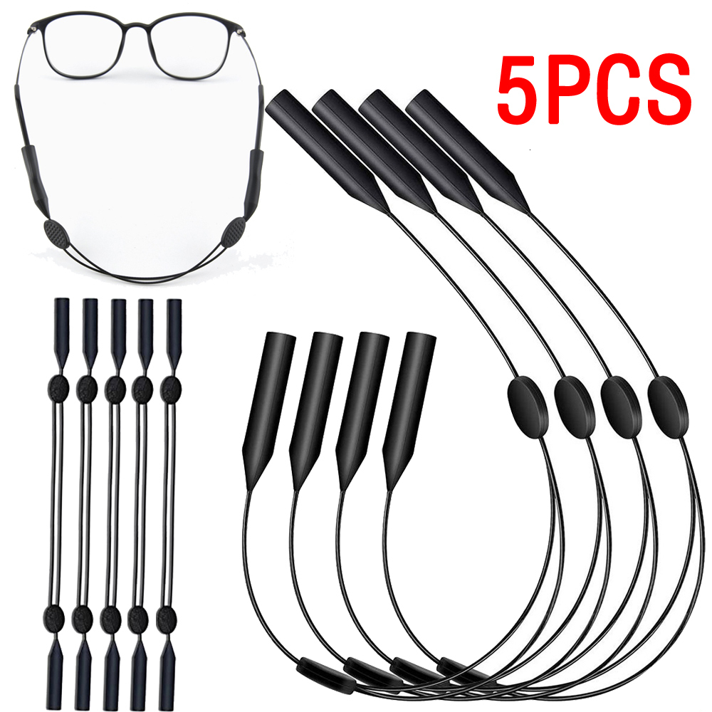 Eyeglasses chains Adjustable Eyewear Retainer Universal Fit Sports Sunglasses Unisex Strap Safety Glasses Holder with Large RoundHead 221119
Eyeglasses chains Adjustable Eyewear Retainer Universal Fit Sports Sunglasses Unisex Strap Safety Glasses Holder with Large RoundHead 221119