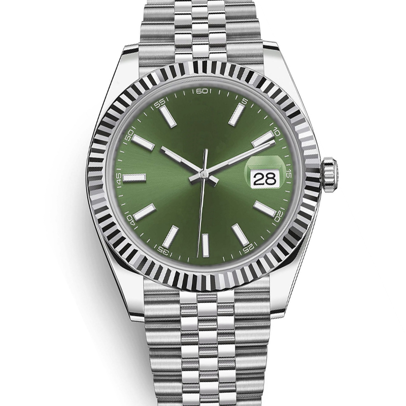 V3 Automatic watches 2813 Mechanical Watch Green dial Men Date just 36mm/41mm Sapphire Glass solid Clasp President Mens Watches Male sweeping Wristwatches, Box 2
V3 Automatic watches 2813 Mechanical Watch Green dial Men Date just 36mm/41mm Sapphire Glass solid Clasp President Mens Watches Male sweeping Wristwatches, Box 2