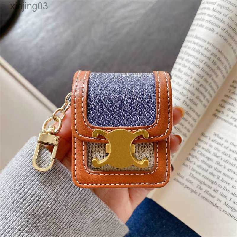 Designer Brand AirPods Headphone Case For AirPods1 2 3 Pro Denim Blue Leather Headphone Bag xinjing03
Designer Brand AirPods Headphone Case For AirPods1 2 3 Pro Denim Blue Leather Headphone Bag xinjing03