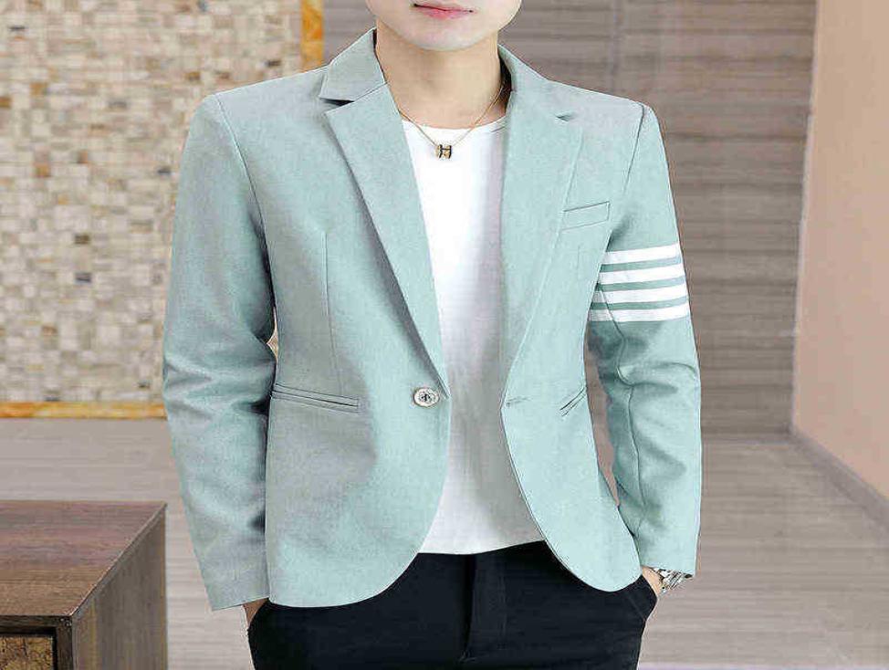 Suits Blazers 2022 Arm 4 Stripe Color Matching blazer Youth Fashion AllMatching Leisure blazer J2209066203172, Creamy-white
Suits Blazers 2022 Arm 4 Stripe Color Matching blazer Youth Fashion AllMatching Leisure blazer J2209066203172, Creamy-white